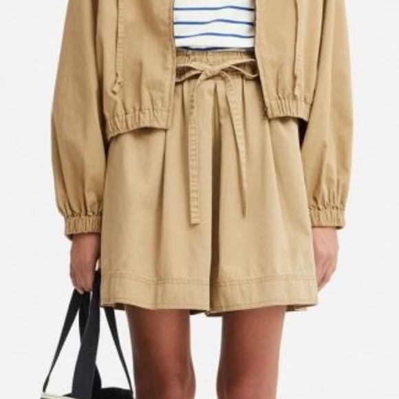 Uniqlo Pants - Uniqlo | JW Anderson Biege Flare Shorts